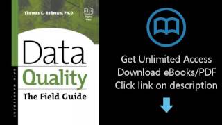 Download Data Quality: The Field Guide PDF
