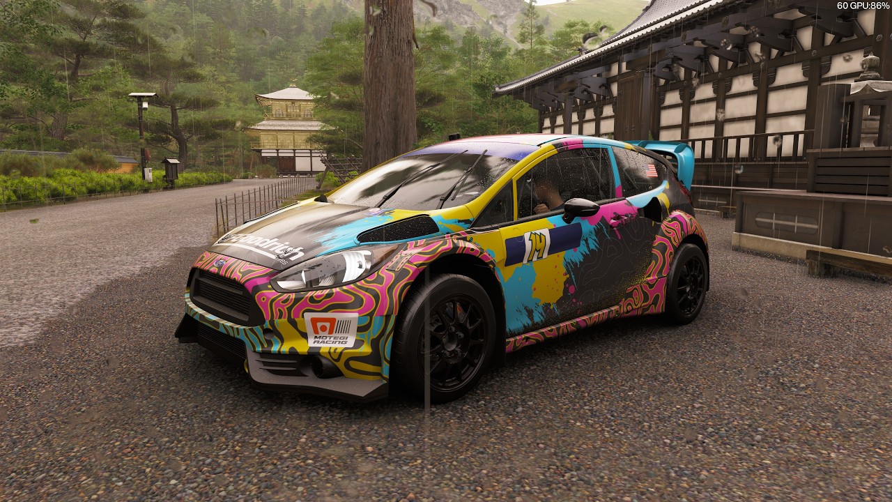 Forza Horizon 6 . Ford #14 Rahal Letterman Lanigan Racing Fiesta