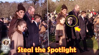 Princess Catherine SHINES Leading George Charlotte Louis on the Sandringham Christmas Walk