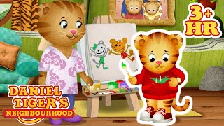 Daniel Gets Paint on His Sweater | New Compilation | Cartoons for Kids | Daniel Tiger
