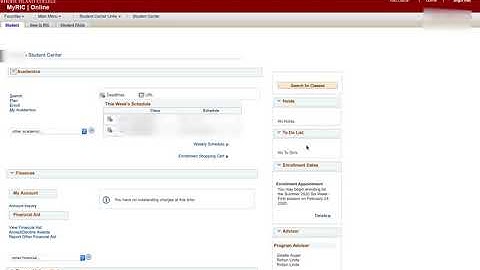PeopleSoft: When Do I Register for Courses?
