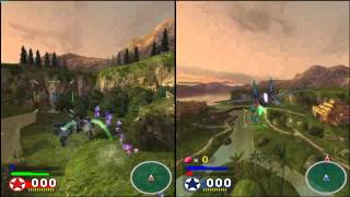 Starfox Assault Multiplayer
GM and I on Starfox Assault multiplayer on Dolphin. Slippy has a mean tank. Also testing out some local FFsplit recording options. Oh, and widescreen hacks actually IMPROVES split-screen here. Starfox Assault Multiplayer