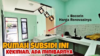 Renovasi Rumah Subsidi Tipe 30/60 Model Modern, Ada Minibarnya !!! Renovasi Rumah Subsidi Tipe 30/60 Model Modern, Ada Minibarnya !!!