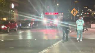 Nashville FD Engine 2 Responding to a EMS Alarm