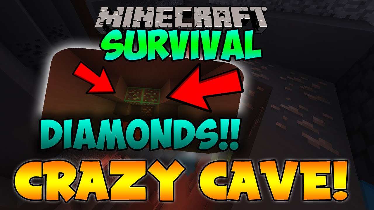 CRAZY CAVE + DIAMONDS!! | Minecraft Survival Episode 2 | KtgPlayz w/ CookieMonst3r