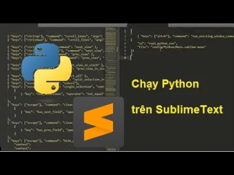 sublime text คือ  Update  [Python] Hướng dẫn chạy Python bằng Sublime Text | Python cơ bản