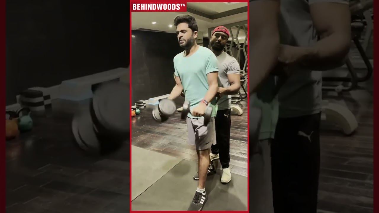 STR 😂 இவன வெச்சுக்கிட்டு...Gym Trainer-ஐ திட்டிய SIMBU