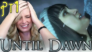JUMP SCARES ALREADY?!? - Until Dawn Gameplay Walkthrough- Part 1