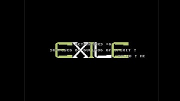 C64 Crack Intro : 1993 Exile HU Intro