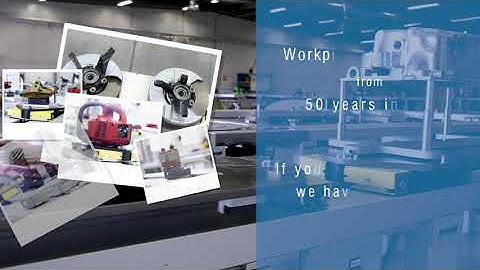 Workpiece parts video