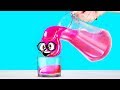 7 ASTONISHING LIQUID CRAFTS With Slime Sam Pour Spill Play 