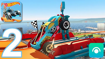 Hot Wheels: Race Off - Gameplay Walkthrough Part 2 - Levels 3-6 (iOS, Android)
