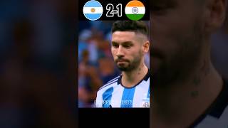 India Vs Argentina Fifa World Cup Imajinary Penalty Shootout Highlights Vs