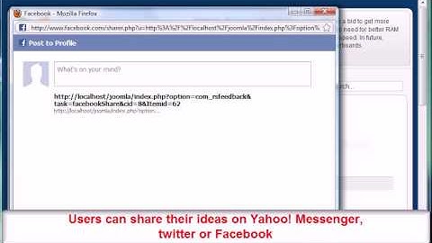 RSFeedback! - Joomla! feedback component - frontend presentation.avi