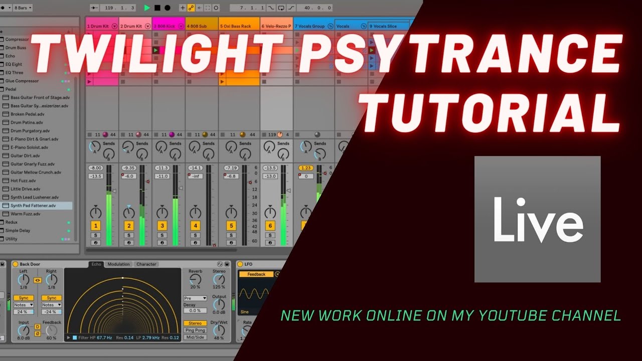 Psytrance Tutorial 2021 - Forest Twilight Psytrance Sound Desing ...