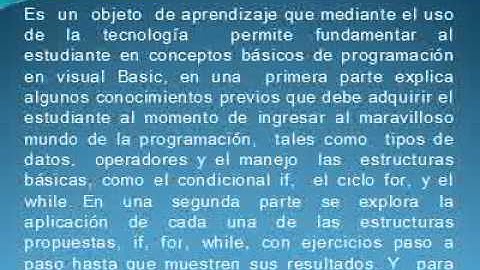 Fundamentos de programación en Visual Basic Básico