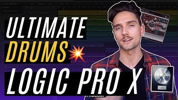 The ABSOLUTE BEST way to do drums in Logic Pro X (PART 2) | Ultrabeat Tutorial