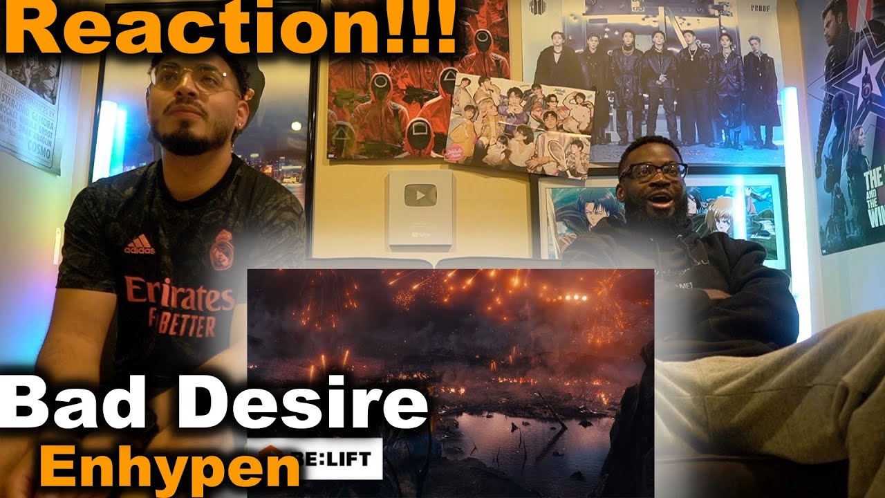 ENHYPEN (엔하이픈) 'Bad Desire (With or Without You)' Official MV | REACTION