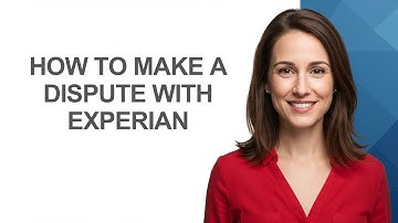 How to Make a Dispute with Experian - AshleyHowTo
