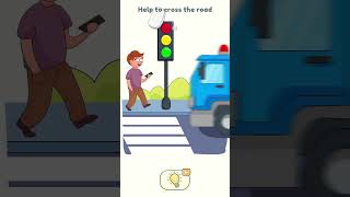 dop 2 (delete one part) Level-155 Help the cross Road #dop2 #deleteonepart #cartoon #cartoonvideo