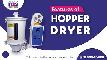 Hopper Dryer for Injection Molding