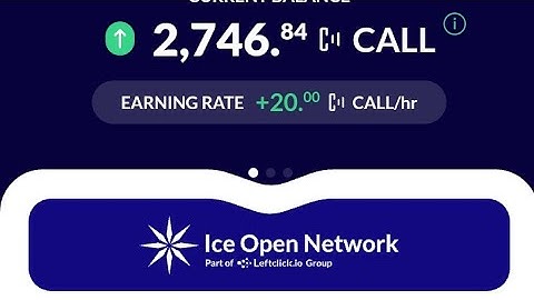CallFluent & Earn Free Tokens! Ice Open Network