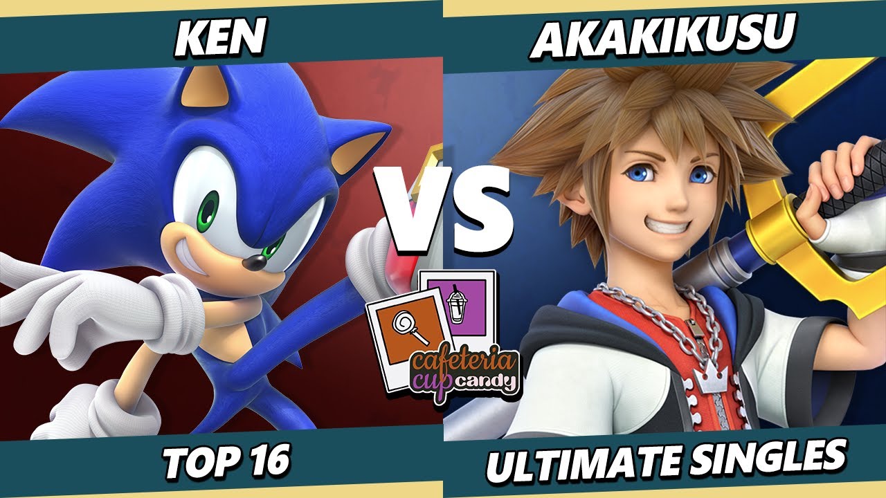 Cafe Cup: Candy - KEN (Sonic) Vs. Akakikusu (Sora) Smash Ultimate - SSBU