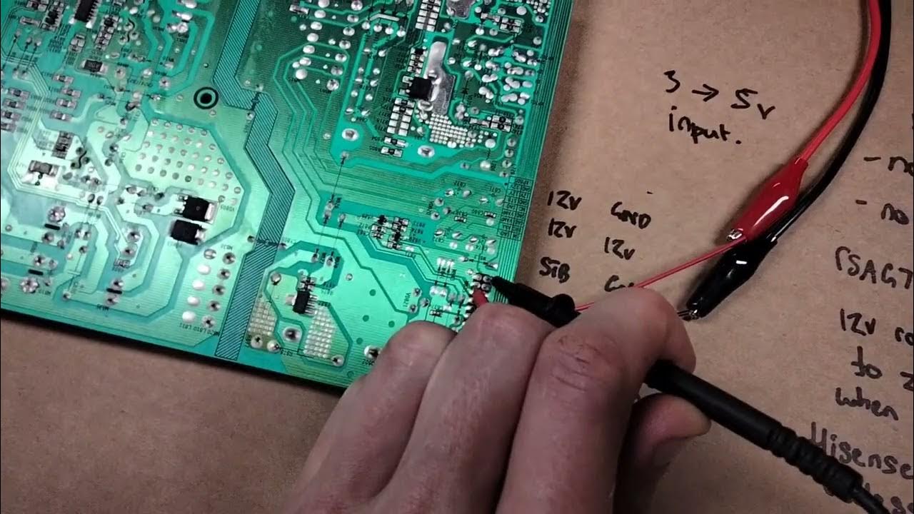 Hisense 50R6 TV Diagnosis and Repair YouTube