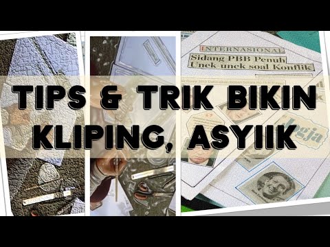 Sejarah, Cara mudah membuat kliping