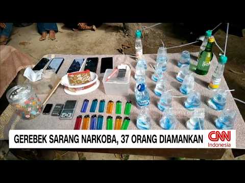 Gerebek Sarang Narkoba di Deli Serdang, 37 Orang Diamankan