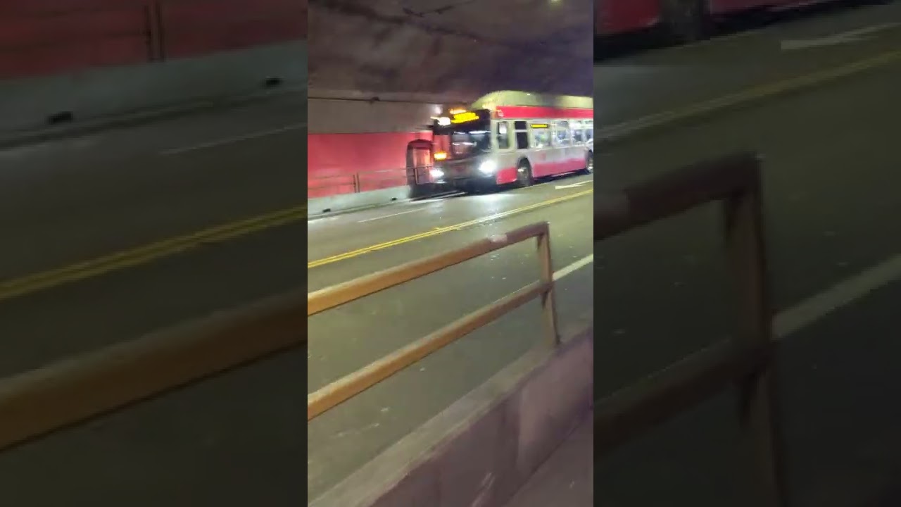 walk through the Stockton street tunnel 