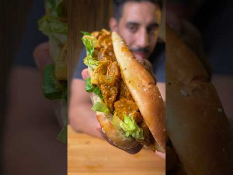 ساندوتش دجاج كاري   