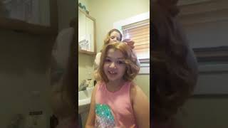 Presley getting her hair done part 3 !!!!