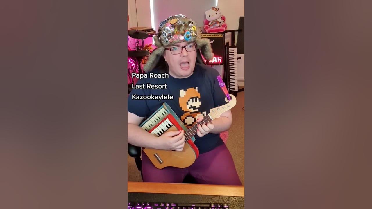 😅 Last Resort kazookeylele cover #lastresort #ukelele #kazoo #cover #paparoach
