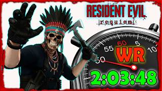 WORLD RECORD 2:03:48 – Resident Evil 9 Requiem Speedrun (PS5) | No Bonuses / No Charms
