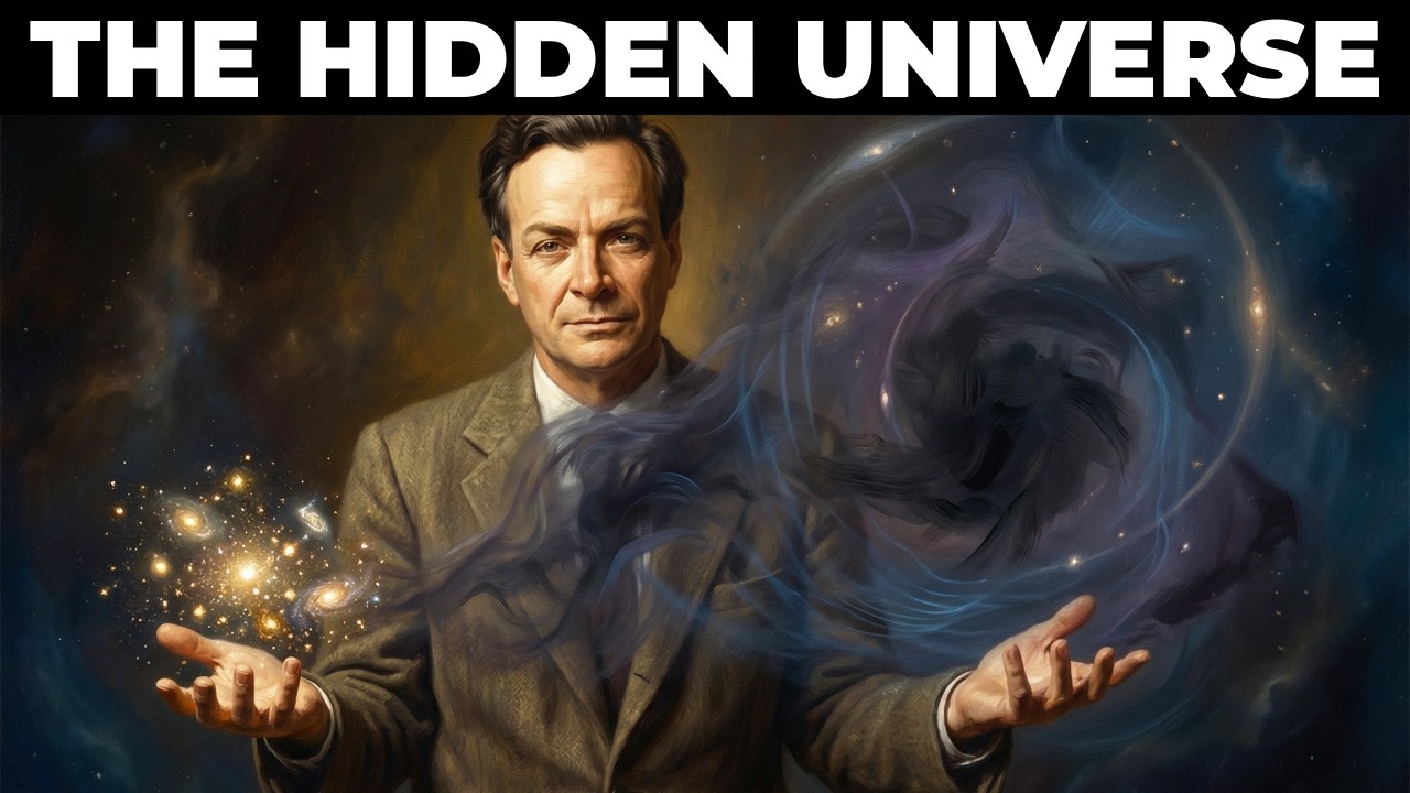 Richard Feynman Explains Why We Don't Know What 95% of the Universe IS