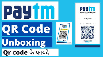 Paytm Qr code unboxing | Paytm photo Qr code unboxing | PayTm QR code full details in hindi