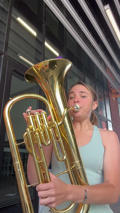 B flat scale euphonium