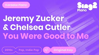 you were good to me Karaoke | Jeremy Zucker, Chelsea Cutler (Karaoke Piano) Resimi