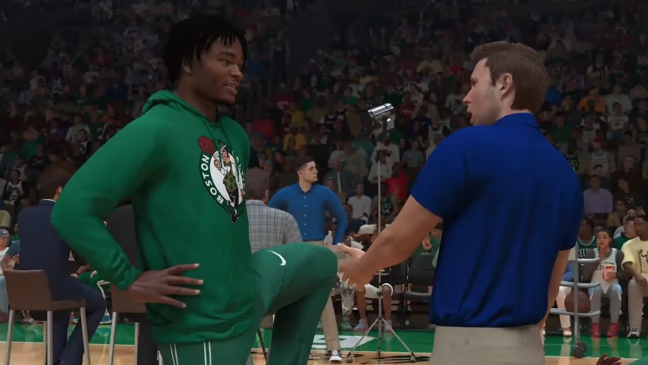 NBA 2k26 Franchise Boston Celtics 39-6 🆚 Portland Trail Blazers 28-18 regular season game!