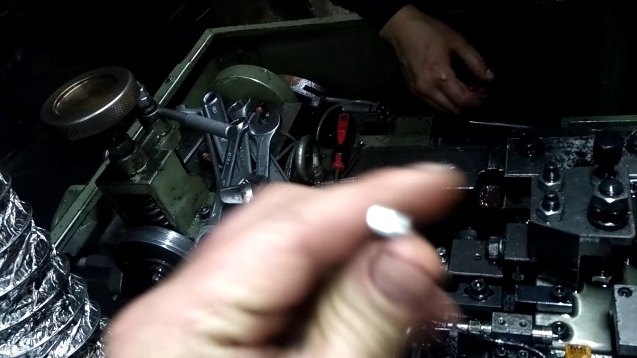 Настройка станка холодной высадки.. - YouTube