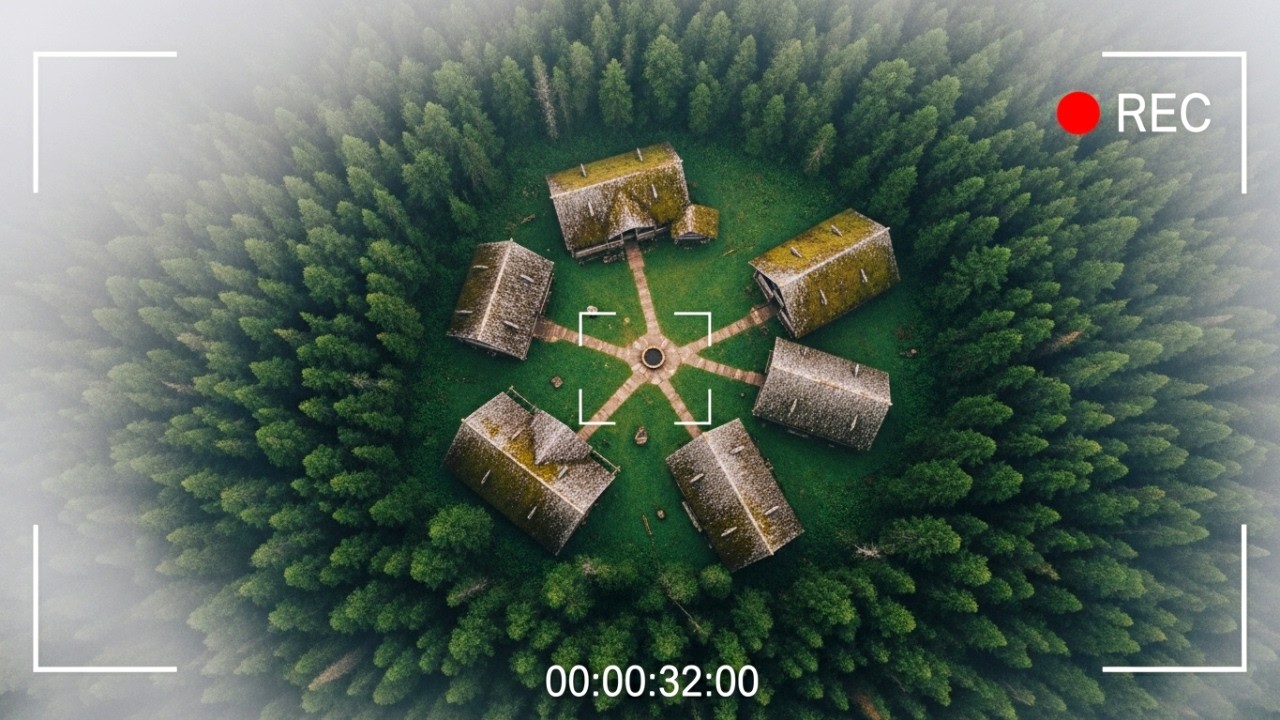 A Drone Filmed a Hidden Forest Village Not on Any Map — What the Man Discovers Leaves Him Speechless