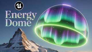 Unreal Engine 5 - Energy Dome Aurora Material Tutorial for Beginners