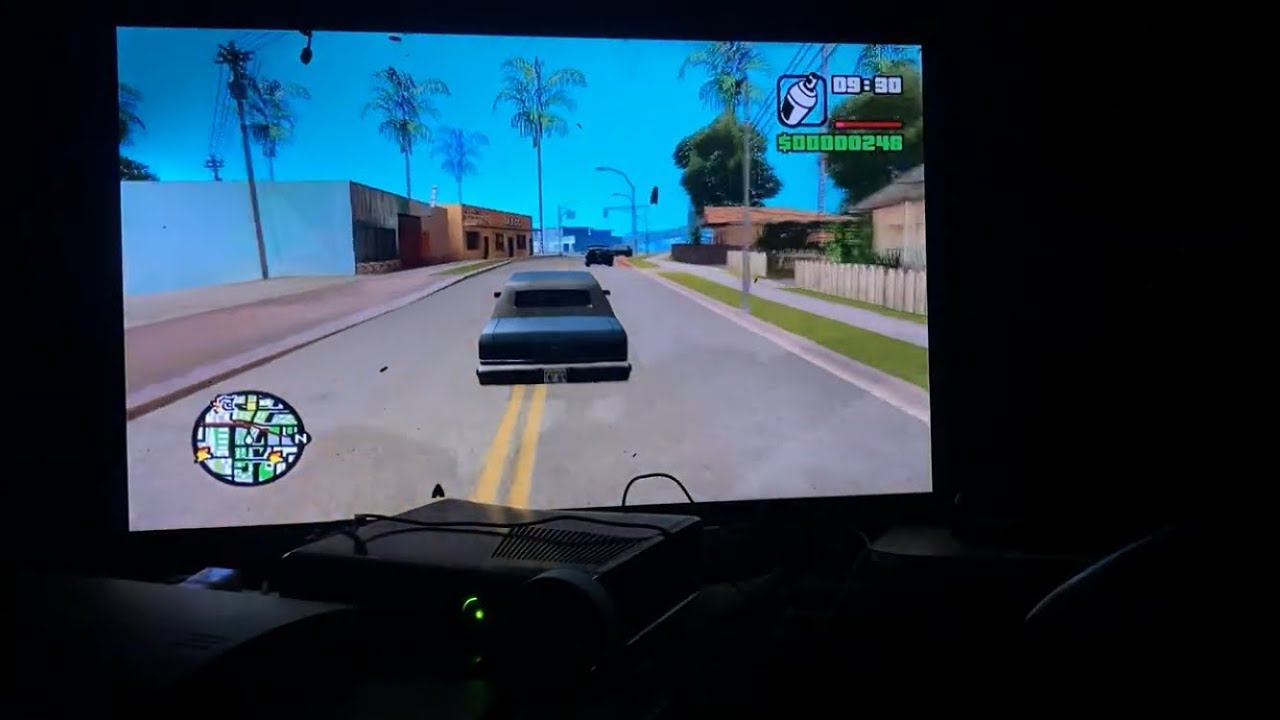 Gta S.A. gameplay Xbox clasic pov 