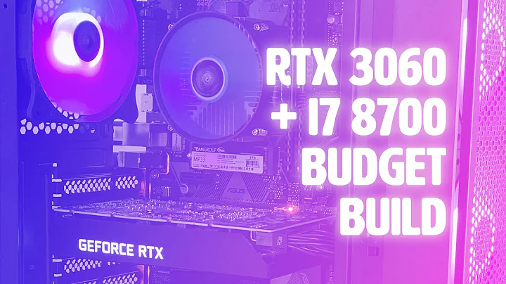 Budget Gaming PC Build - RTX 3060 + i7 8700 - Mostly Used Parts
