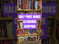 Half Price Books Clearance Section #halfpricedbooks  #Clearance #bookshopping