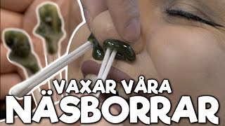 VAXAR NÄSBORRARNA! VAXAR NÄSBORRARNA!