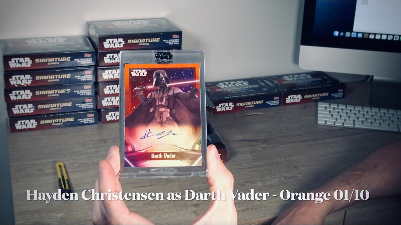 2021 Star Wars Signature Series 20 Box Case Break - DARTH VADER pull!!