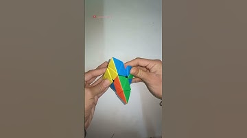 Checkerboard pattern in pyramix by #br32cubex #shorts #viral #rubikscube #cubepattern #cubing