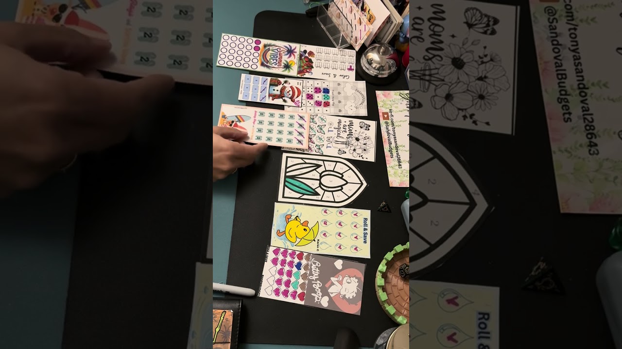 Minis and working on funky fall collab 